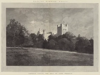 Penrhyn Castle, der Sitz von Lord Penrhyn
